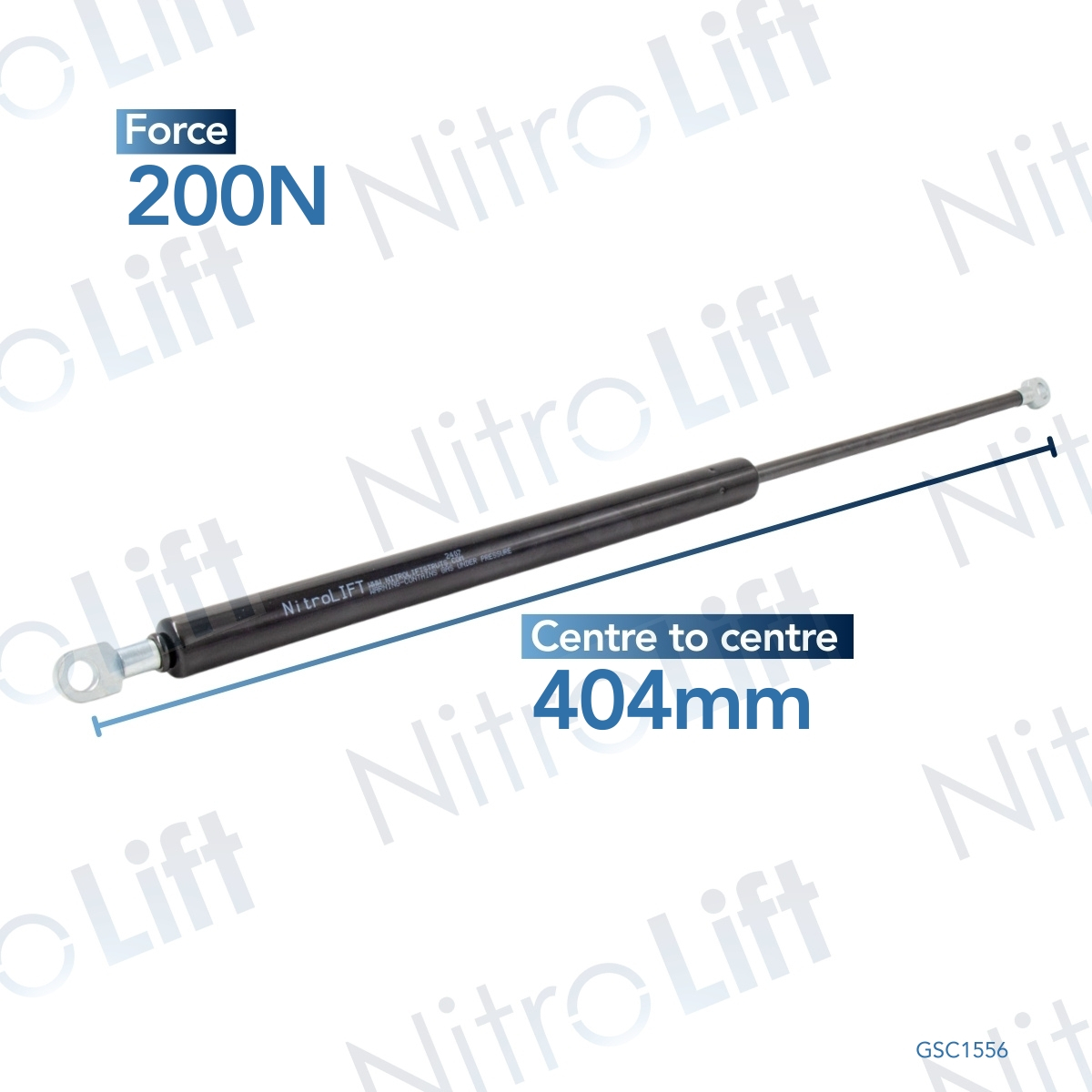 NitroLift Lamborghini Countach Coupe Tailgate / Boot Gas Strut